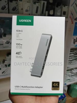 Ugreen 6-in-2 Usb-C Adapter (Model Cm380) Made for Macbook Air and Pro - thumbnail 2