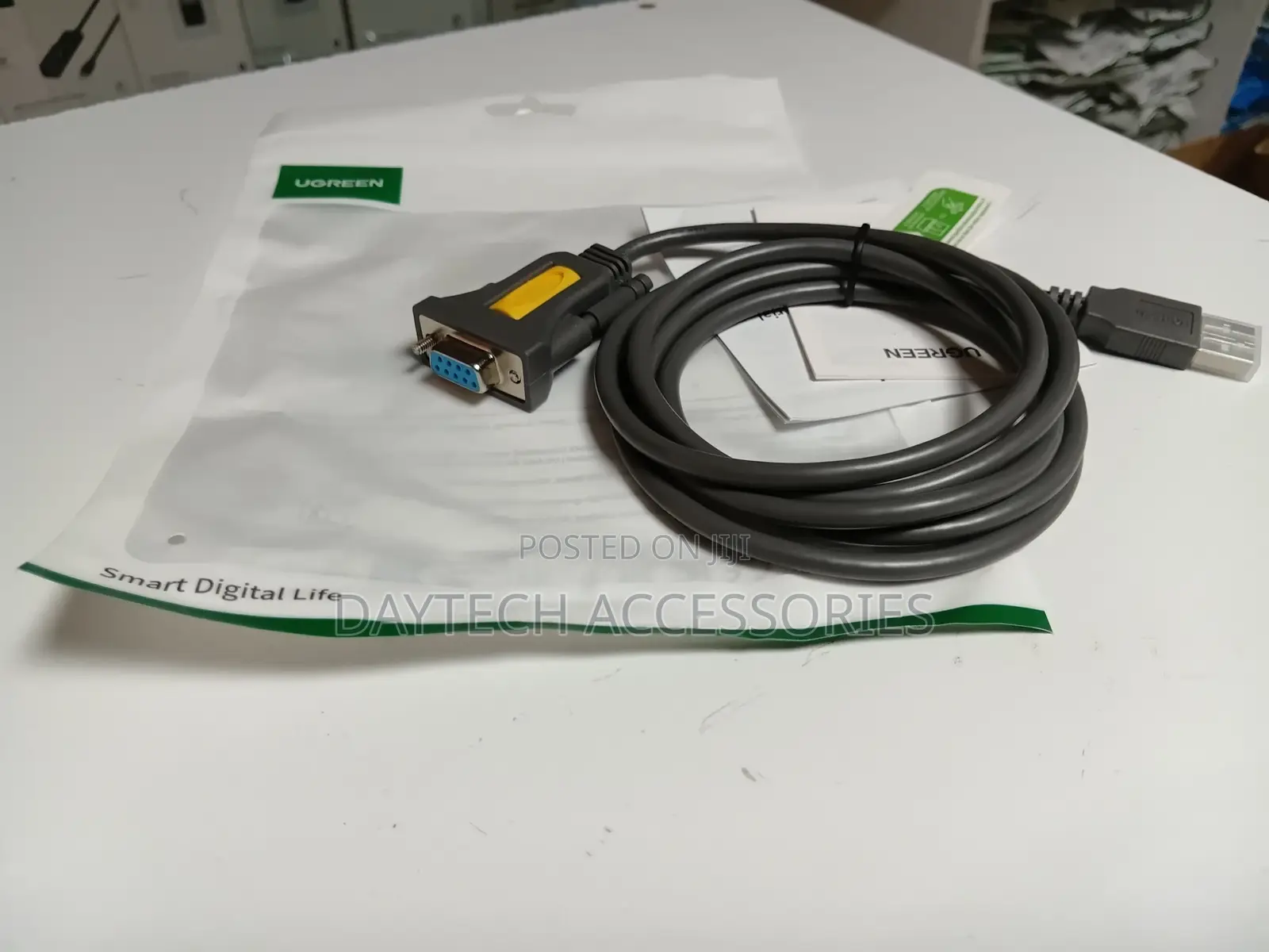 Ugreen Usb 2.0 Male to Db9 Rs-232 Female Adapter Cable 1.5 Meters