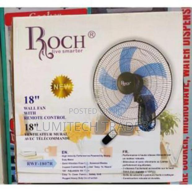 Roch 18" Wall Mounted Fan With Remote Control - main view