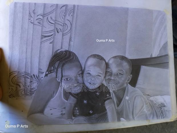 Artwork, Hand Drawn Portrait - thumbnail 14