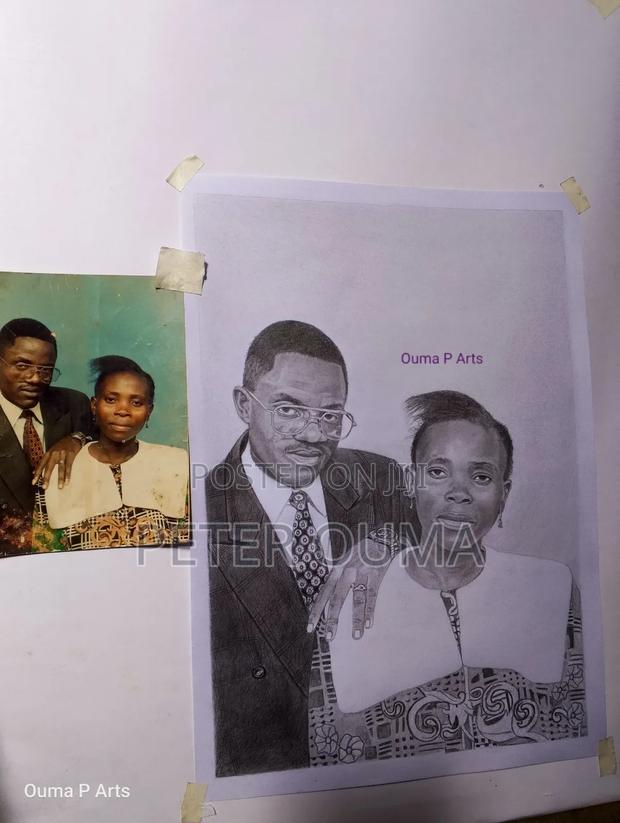 Artwork, Hand Drawn Portrait - thumbnail 15