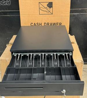 Automatic Cash Drawer With 5 Slots and Key Lock - thumbnail 2