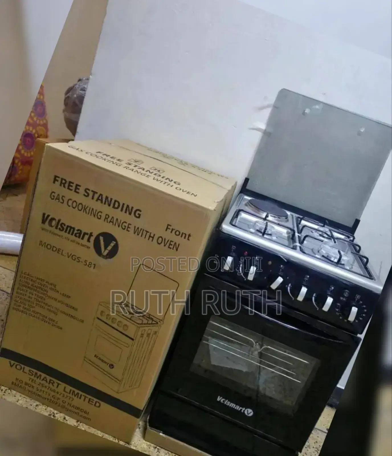 Front Oven Standing Volsmart Cooker V581