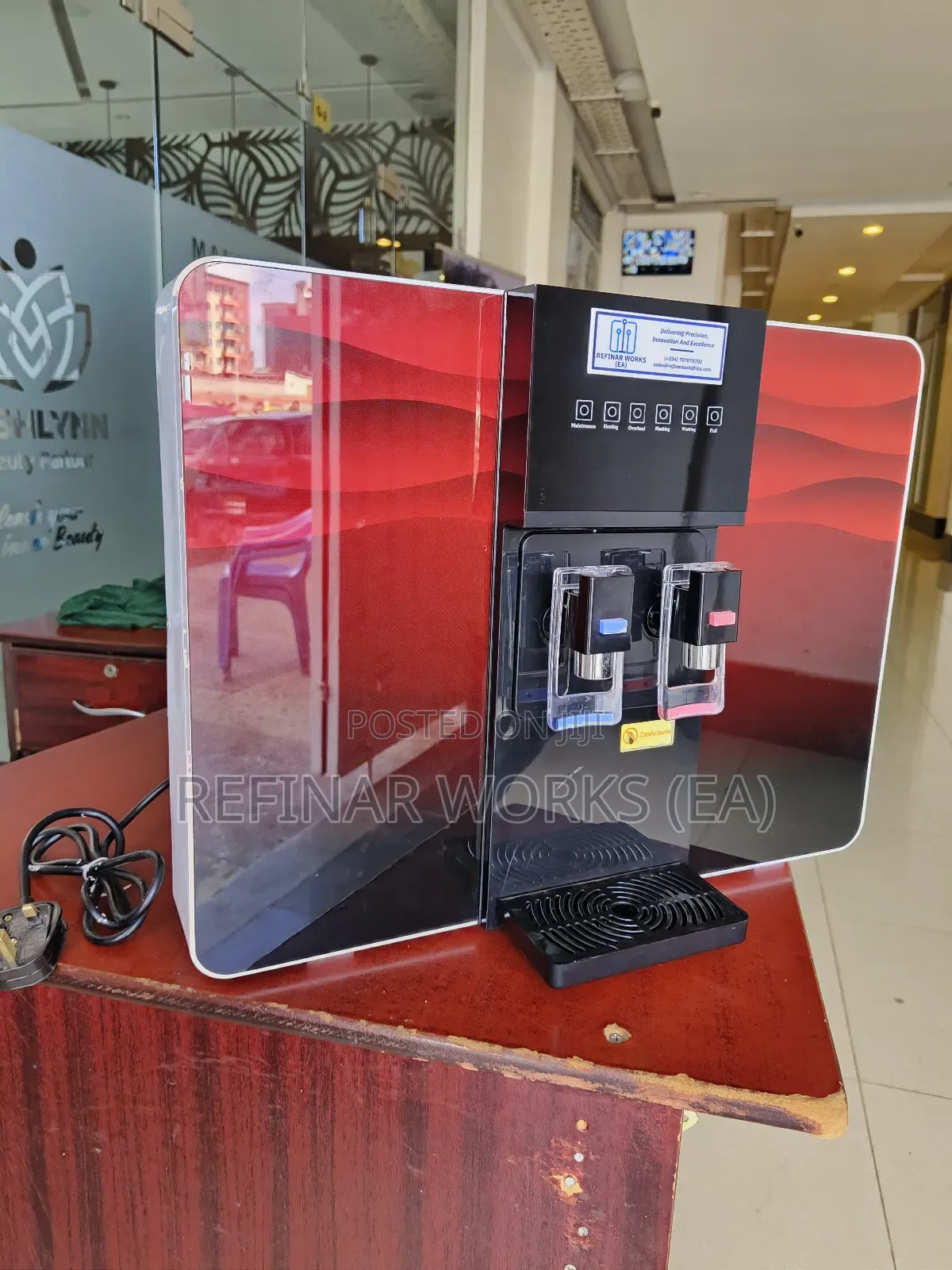 Compact Ro Water Purifier for Kitchen Office Use +Dispenser