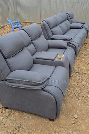 Executive Comfort 5-Seater Semi-Recliner - thumbnail 2