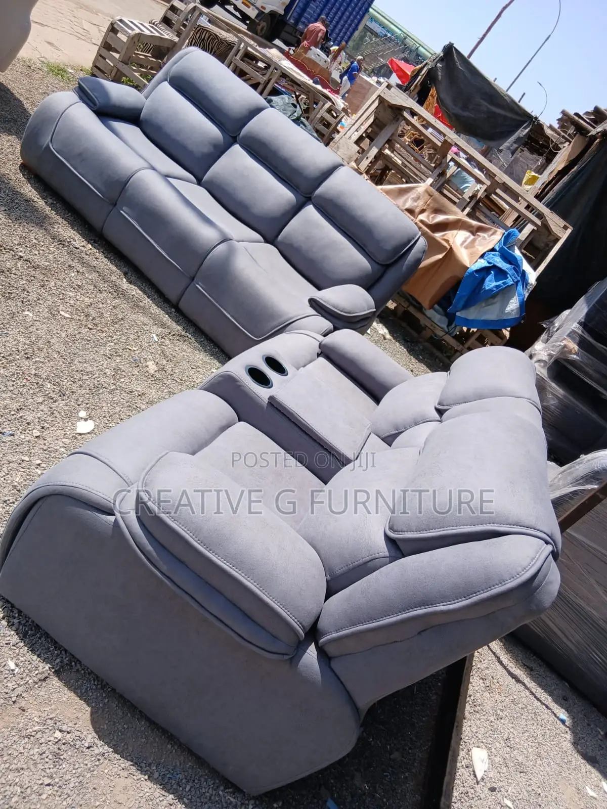 Executive Comfort 5-Seater Semi-Recliner
