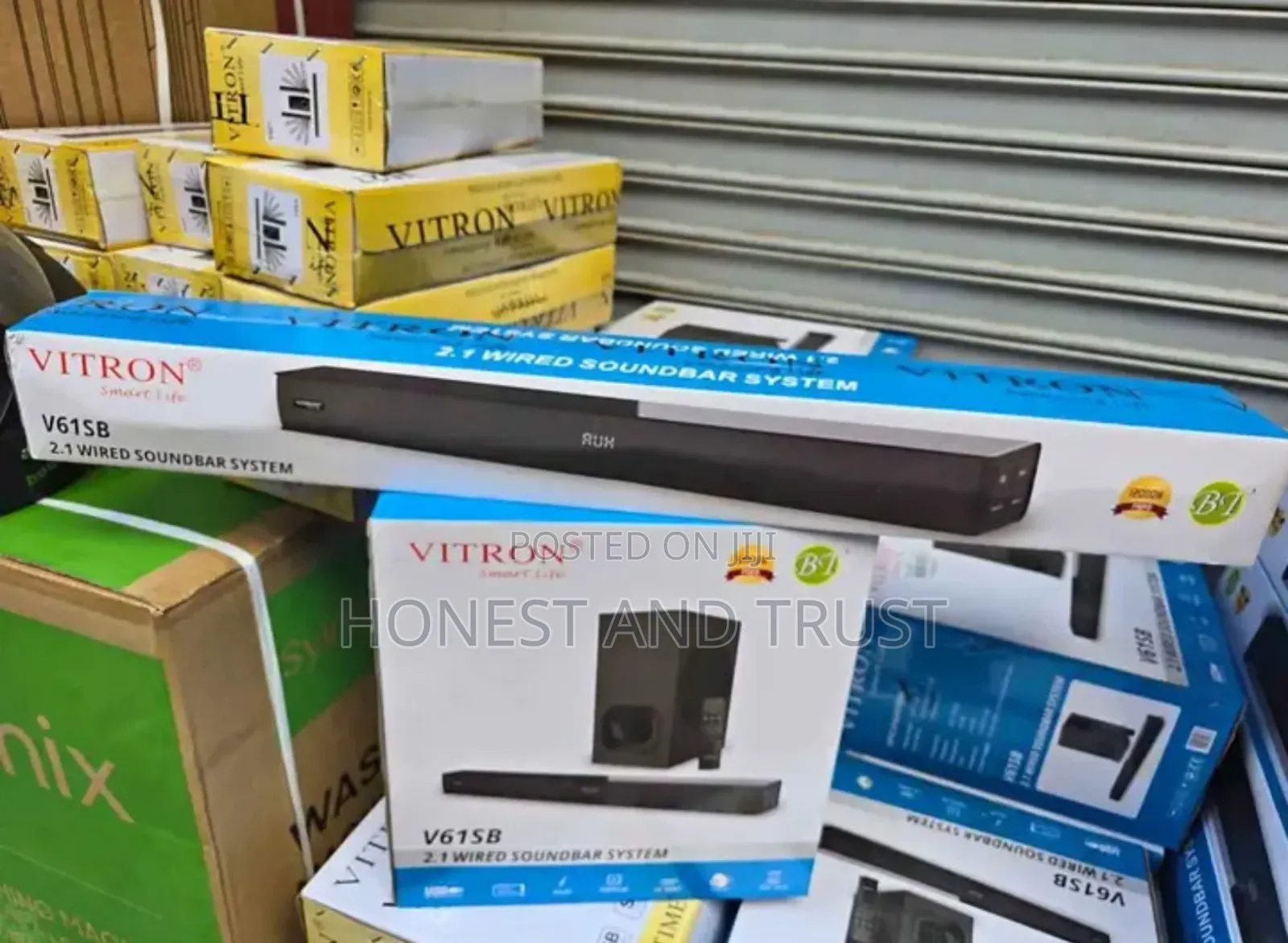2.1 Wired Sound Bar Vitron With Remote