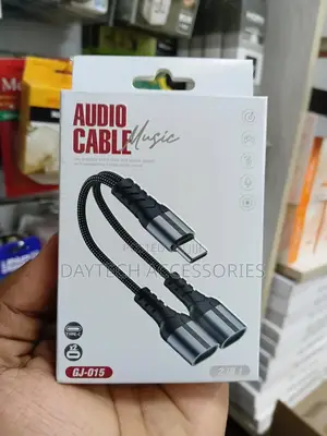 Usb C Splitter to Dual Usb C Headphone Jack Adapter and Charger