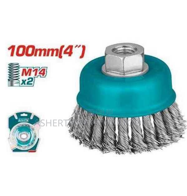 Total Tac32041 Wire Cup BrushDia: 100mm, 4" - main view