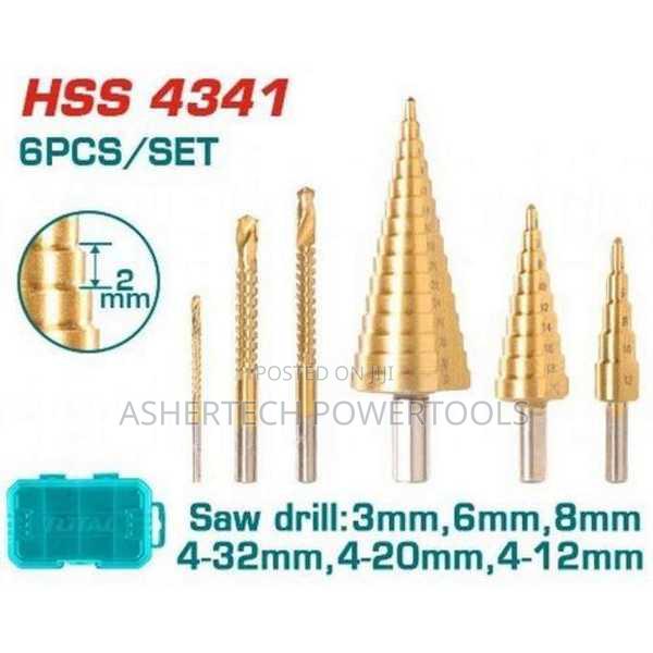 Total Tacsd2061 Step Drill Bit Set
3 PCS - main view