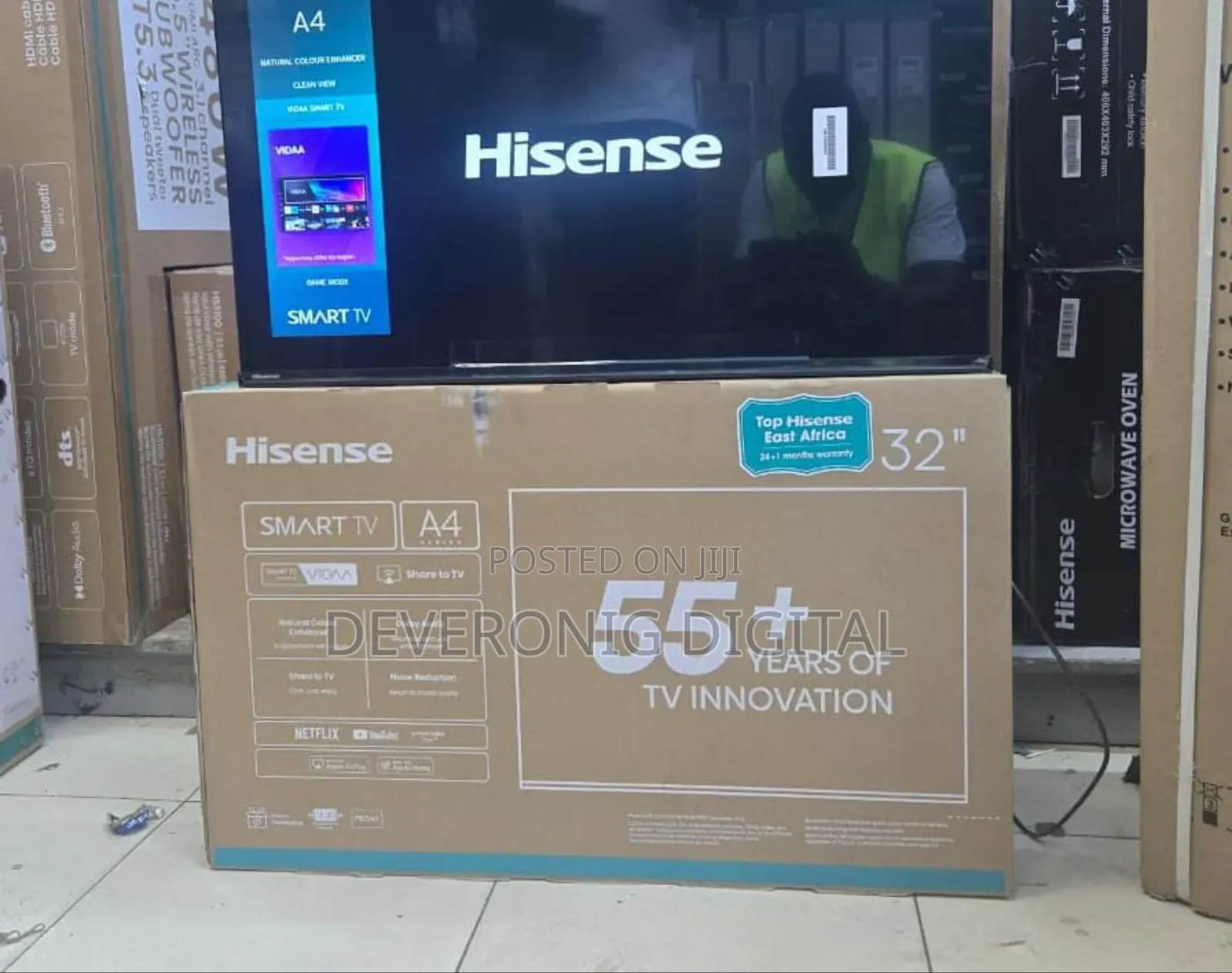Hisense 32a4qken Smart Frameless Tv