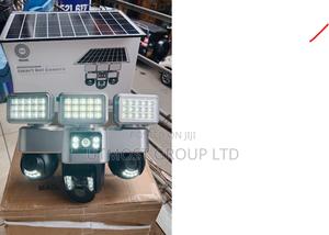 Advanced Triple Lens Solar Camera | 4g | Rotating | Floodlight - thumbnail 2