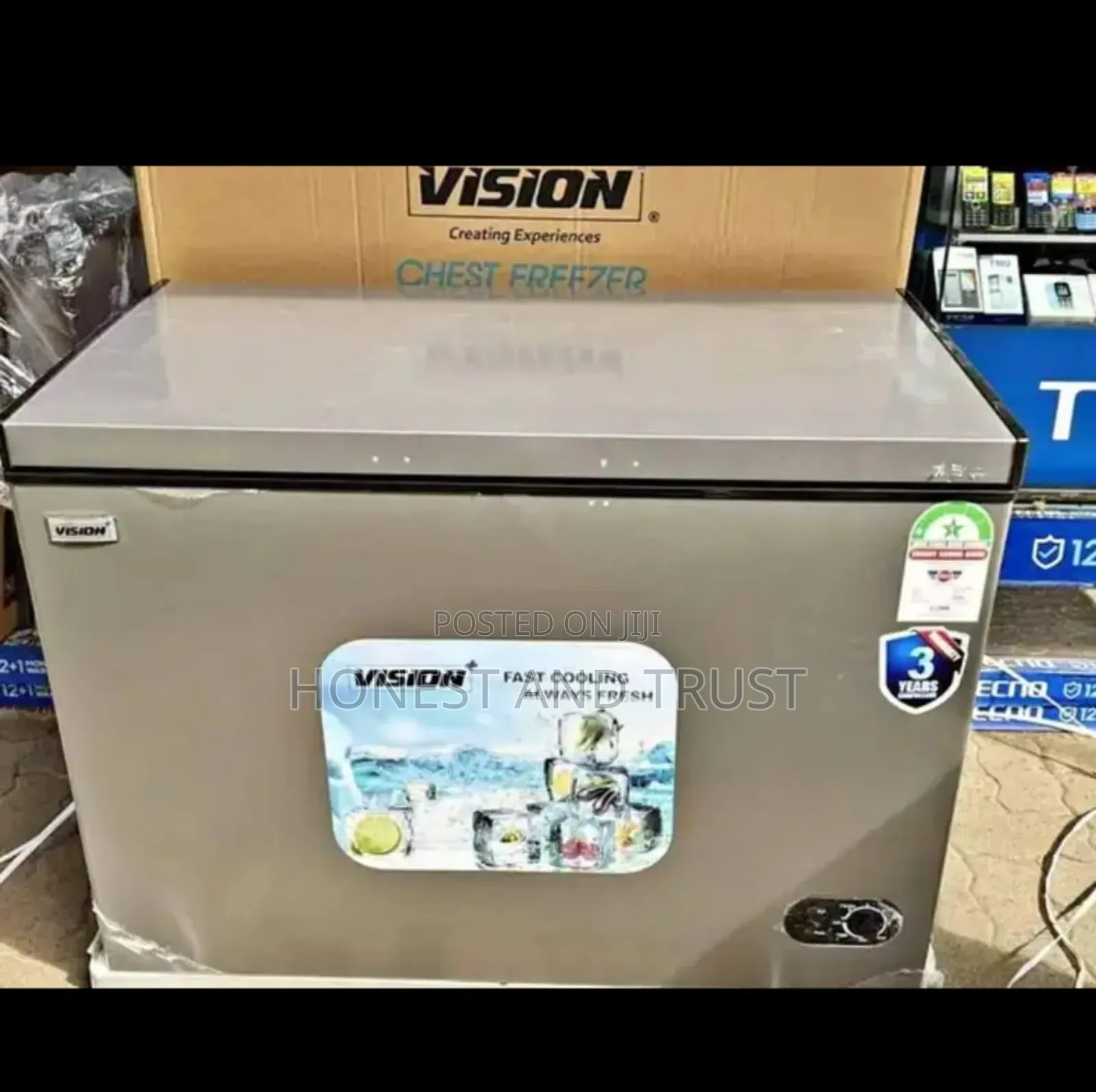 Vsn300dw Deep Freezer Vision 300 Litres