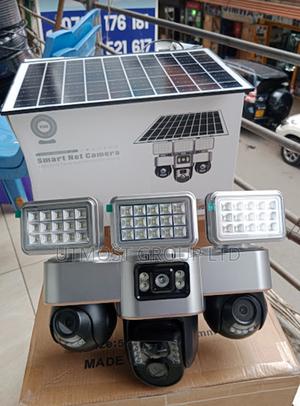 High-Security Solar 4g Camera With 3 Lenses, Rotation Floodlights - thumbnail 2