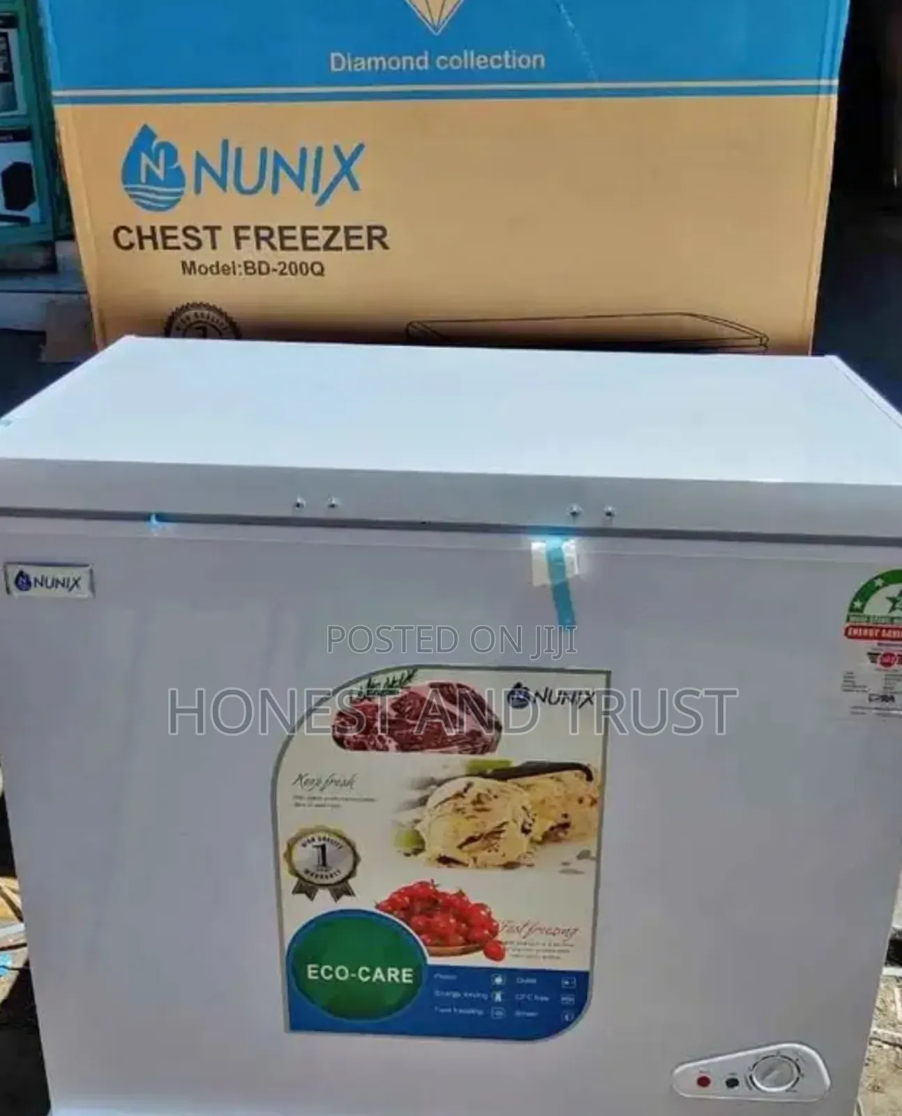 Nunix Deep Freezer 200 Litres Single Door Bd200q
