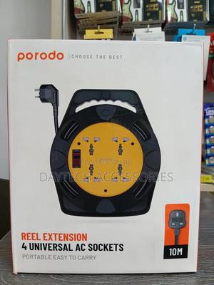 The Porodo 4 Ac Portable Power Sockets Uk - thumbnail 2