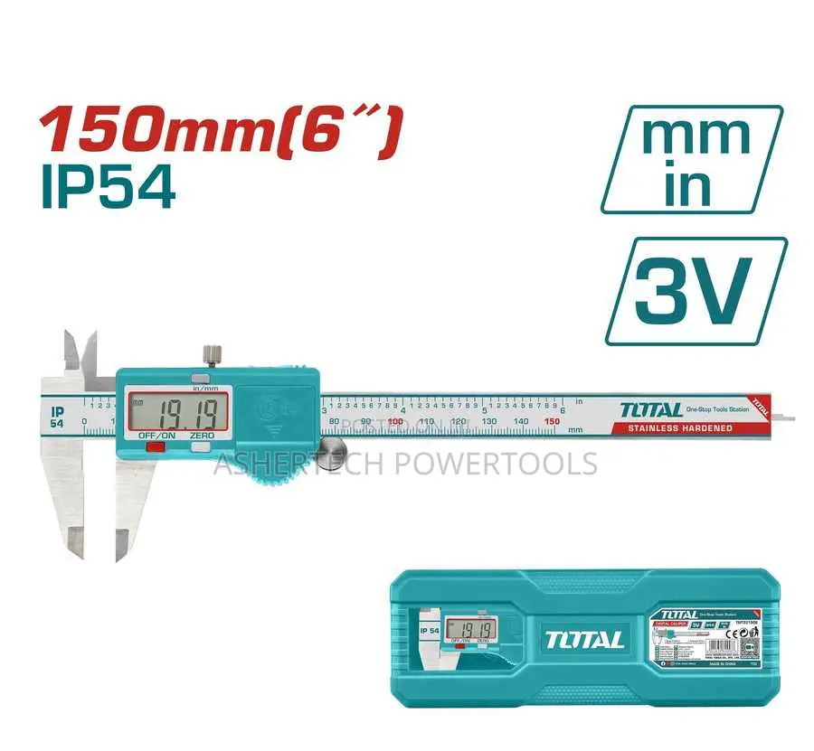 Total Tmt321506 Digital Caliper Range:0-150mm