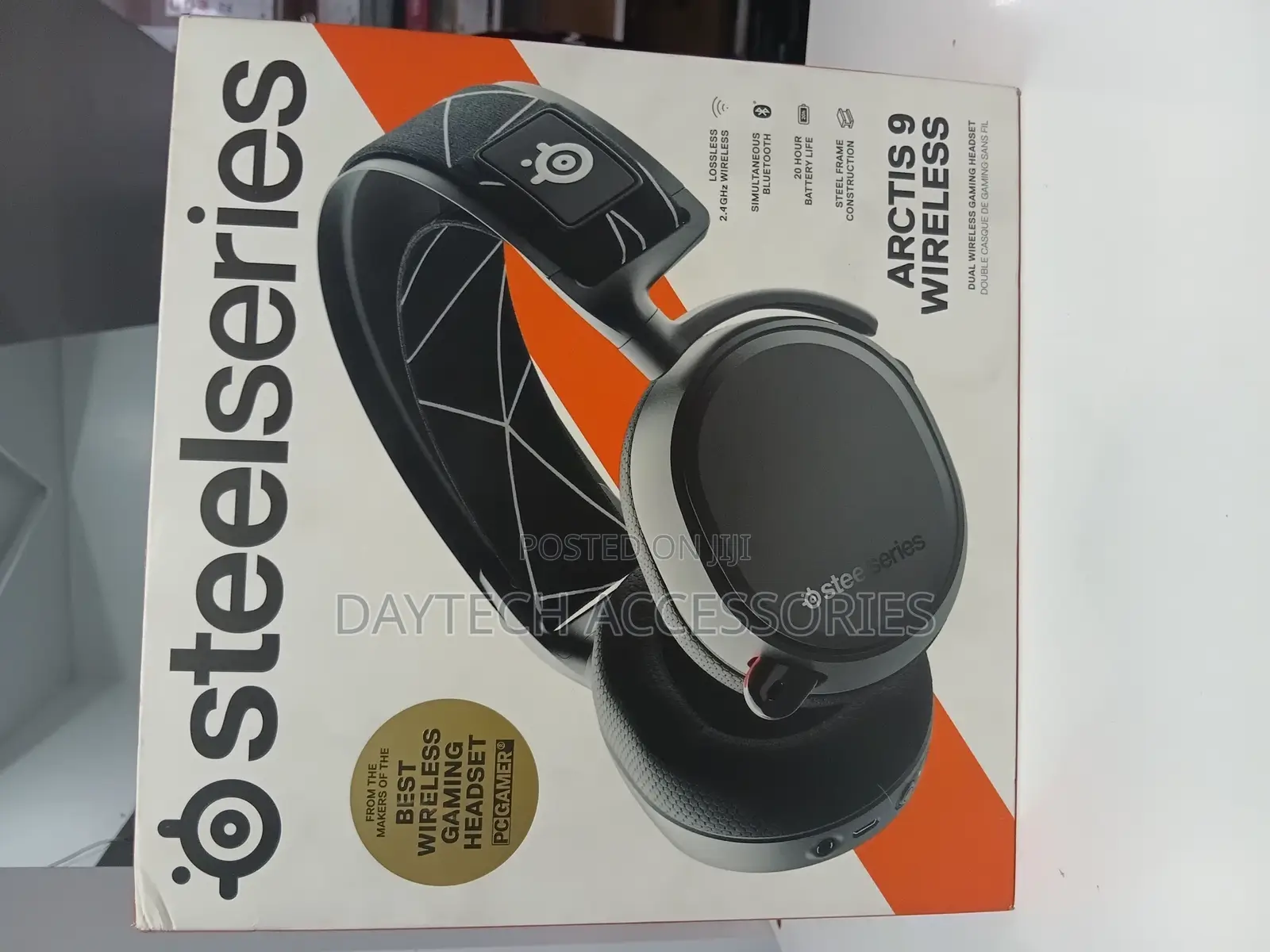Steelseries Arctis 9 Dual Wireless Gaming Headset (Hs-00018)