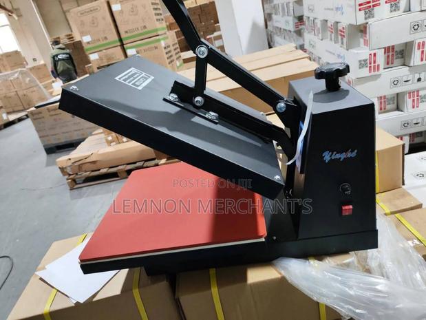 Flatbed Heat Press Machine Sublimation Transfer Printing. - main view