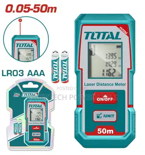 Total Tmt55016 Laser Distance Detector Range:0.05-50m