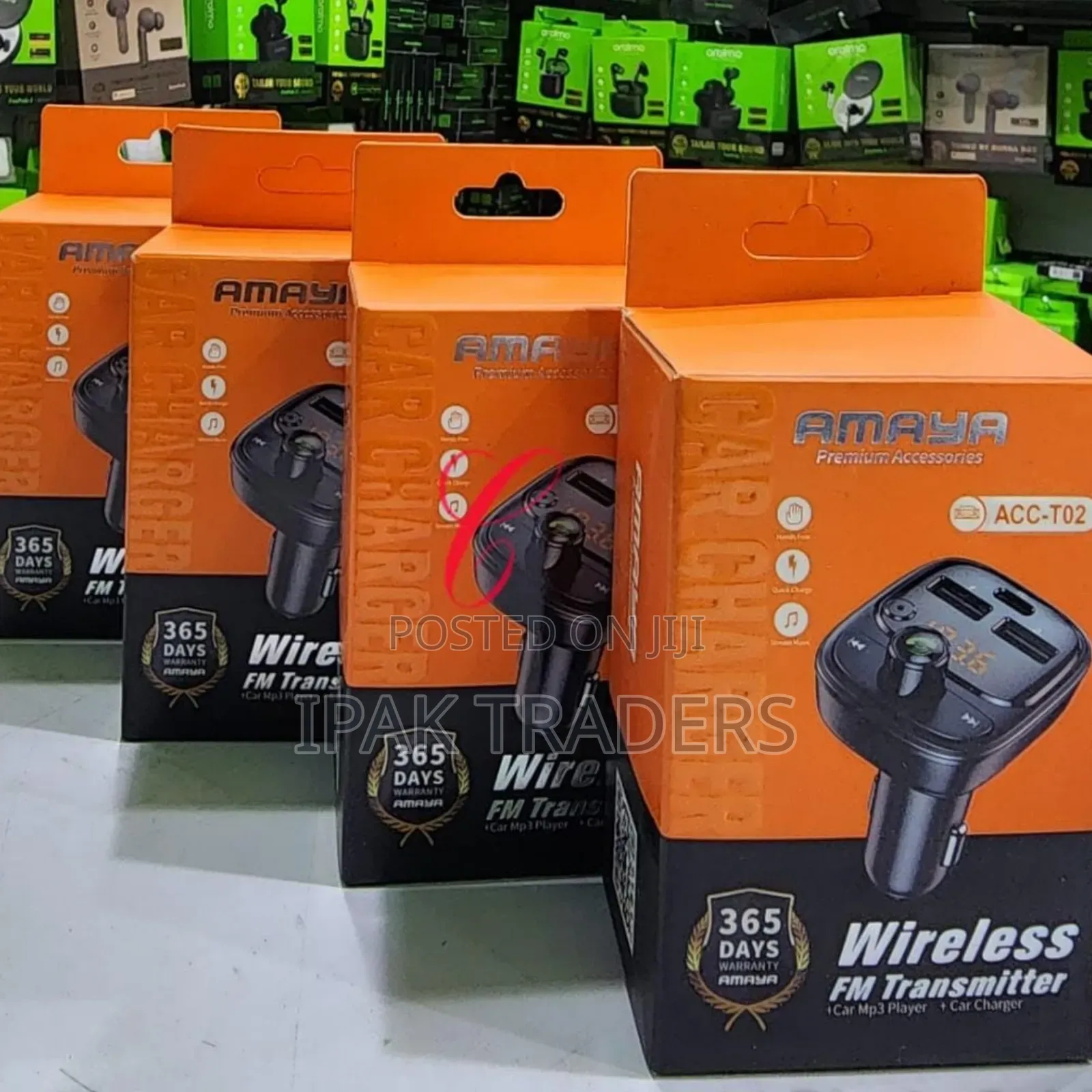 *
Amaya Acc-T02 Fm Transmitter Car Modulator