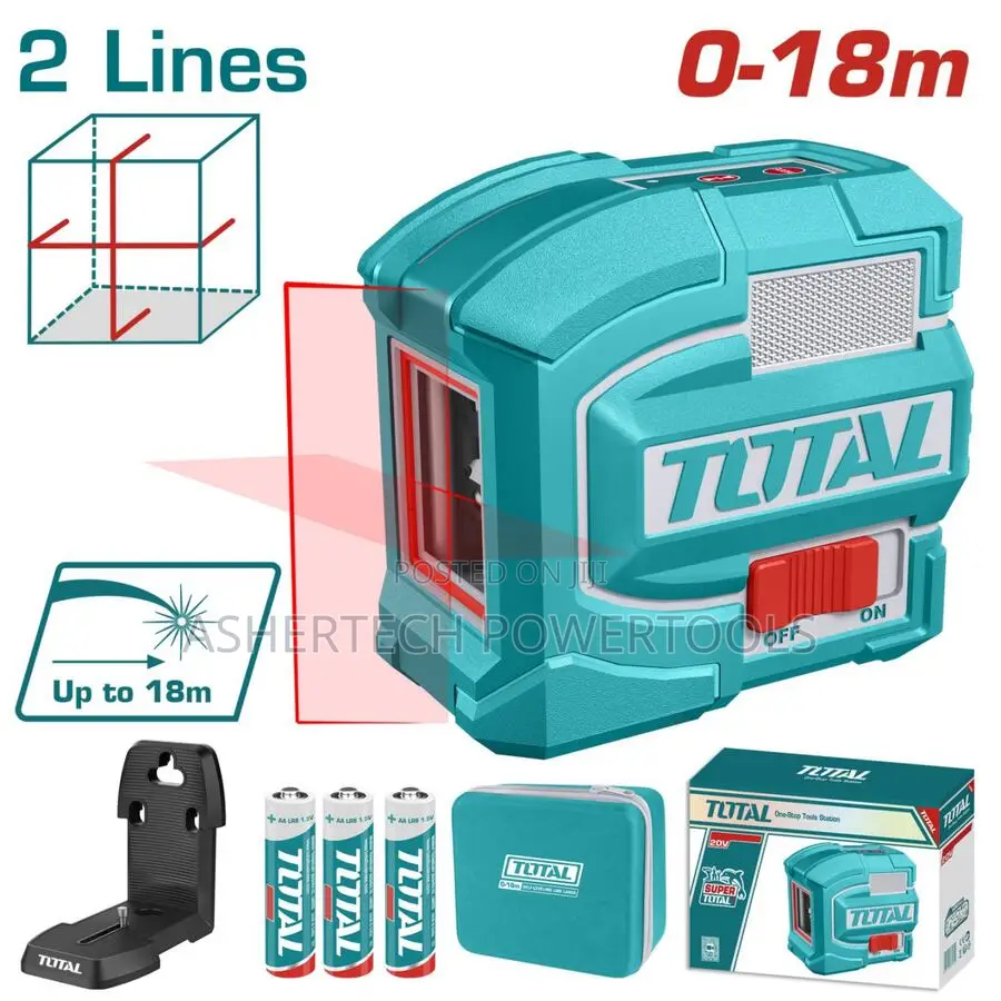 Total Tll156503 Self-Leveling Line Laser Ange:0~18m