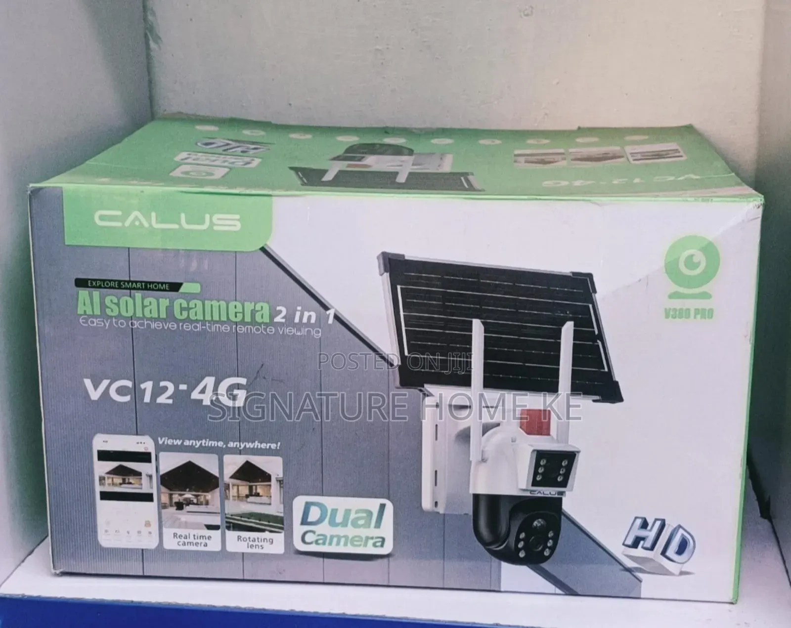 Dual Ai Solar CCTV Camera