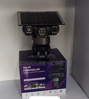 Solar Powered Security CCTV Camera