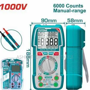 Total TMT Digital Multimeter 1000v 6000 Counts