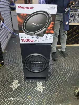 Pioneer 1500watts Subwoofer.