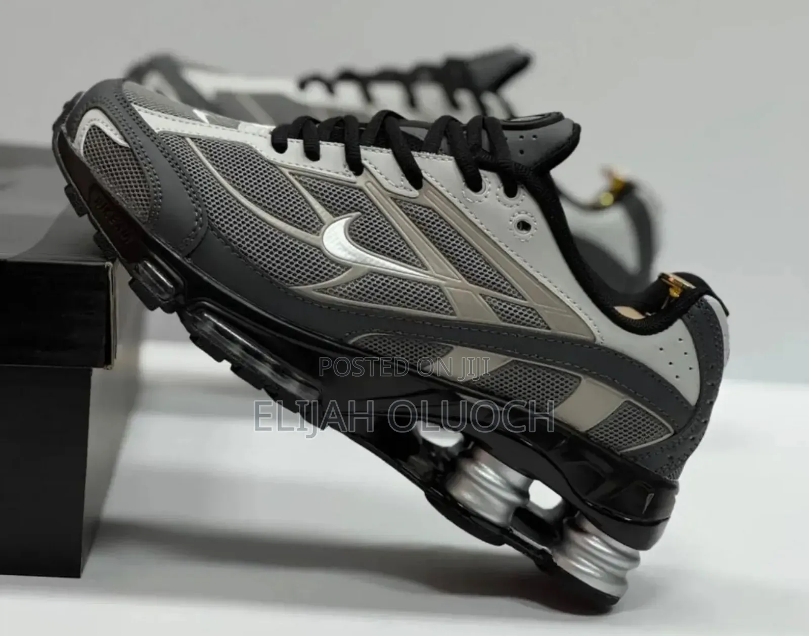 Nike Shox Supreme Smoke Grey Black
