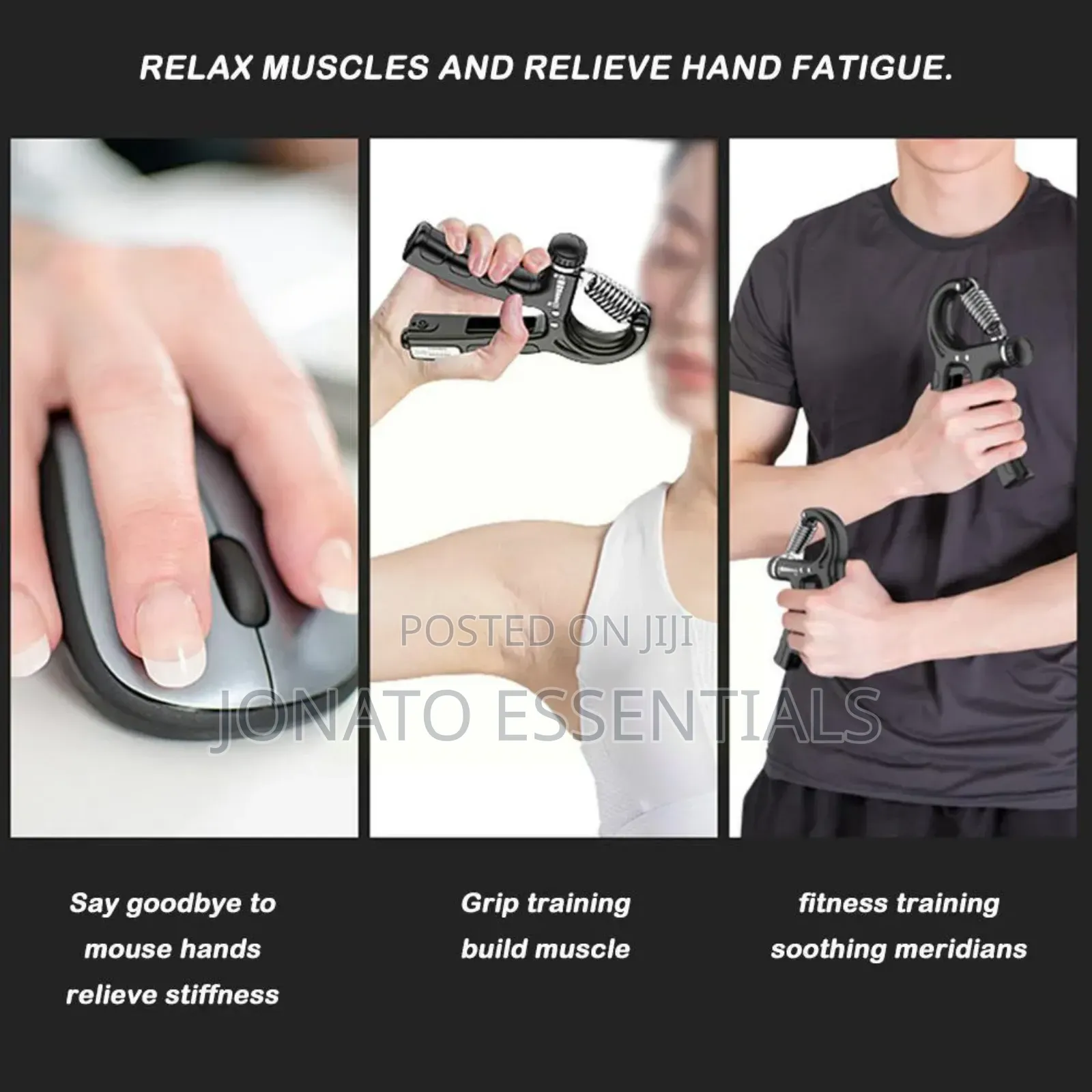 5 in 1 Finger and Hand Exerciser, Hand Grip, Finger Gripper