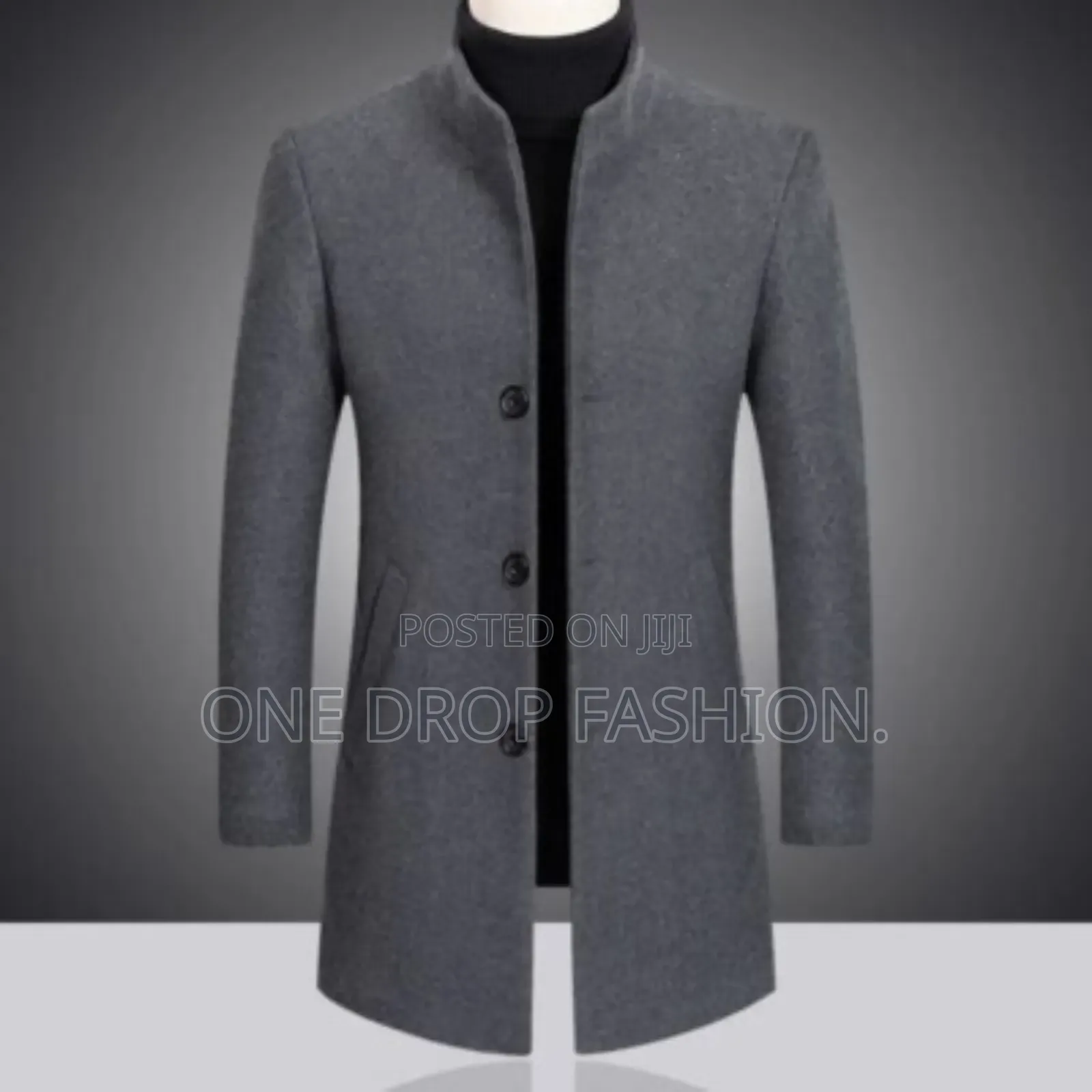 Mandarin Color Men Designer Plain Jackets