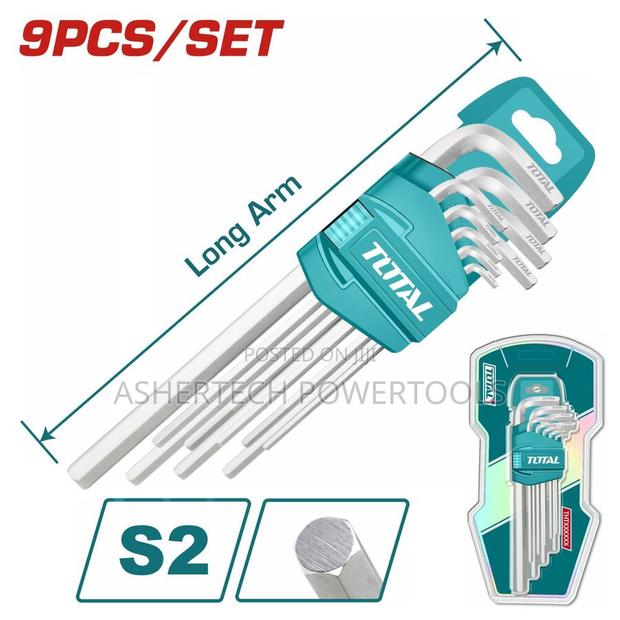 Total Tht106191 9pcs Hex Key Set - main view