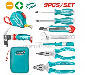 Total Thkthp90097 9 PCS Hand Tools Set