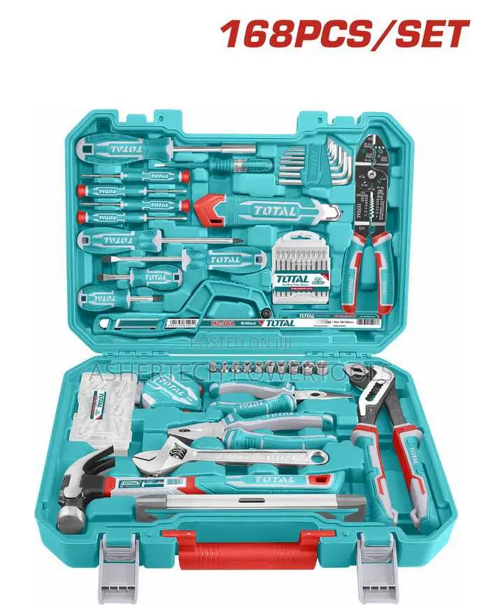 Total Thkthp21686 168 PCS Handtools
Set