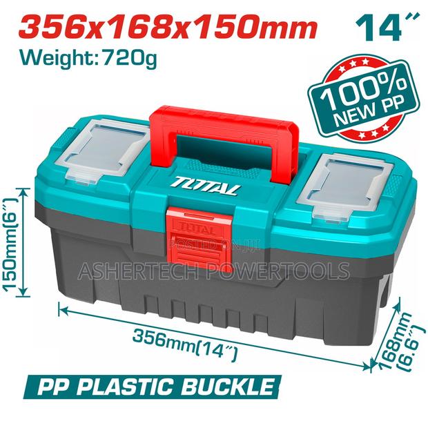 Total Tpbx0141 14" Plastic Tool Box - main view