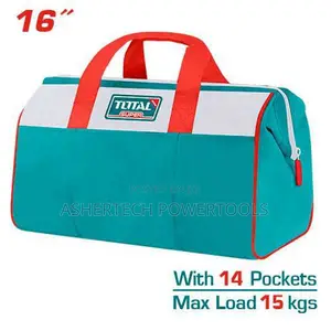 Total Tht261625 Tool Bag
Size: 16"
Max Load: 15kg
