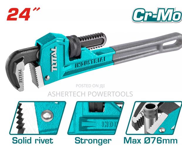 Total Tht171246 Pipe Wrench Size:24" - main view