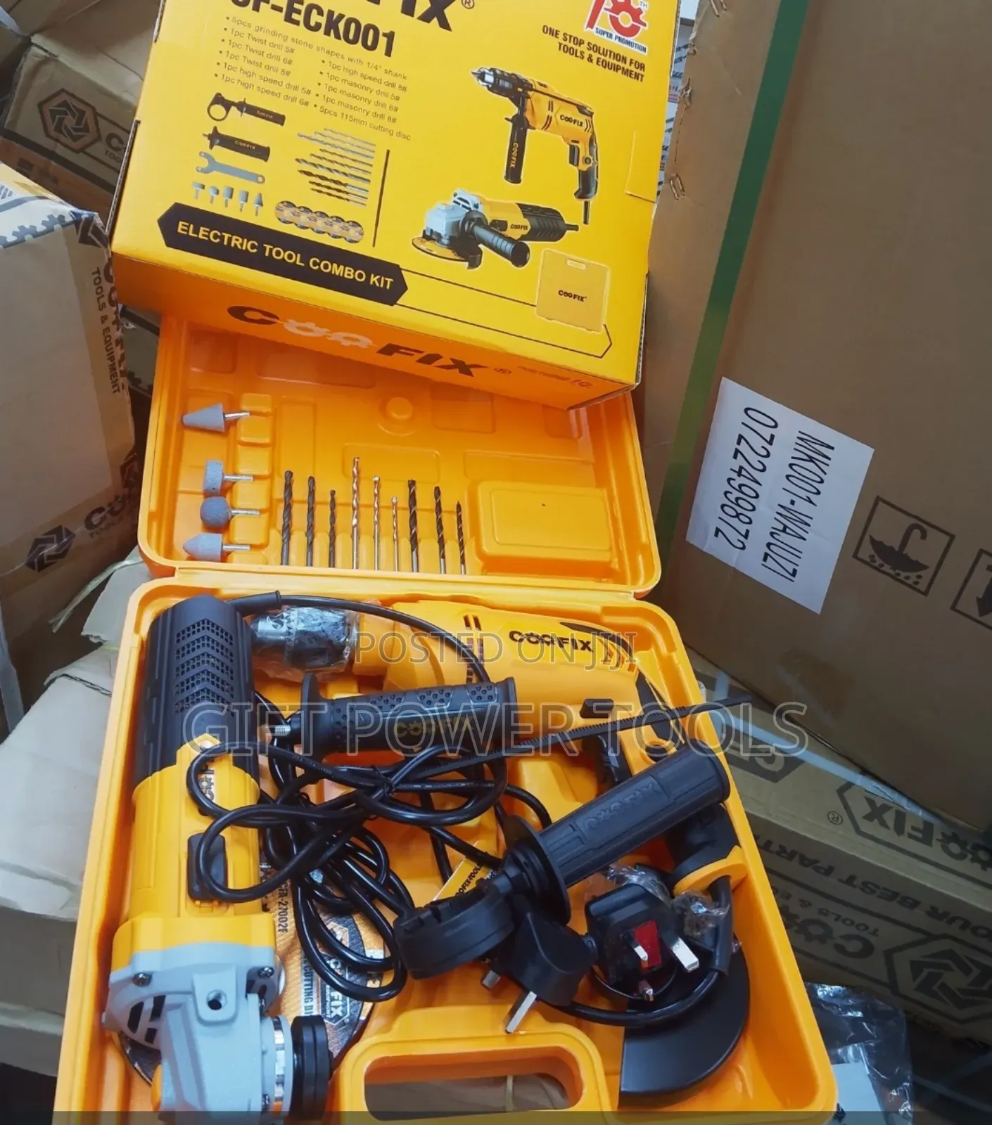 Electric Coofix Combo/Drill and Grinder Combo
