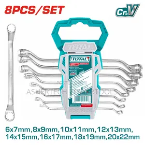 Total Tht102486 Offset Ring Spanner Set