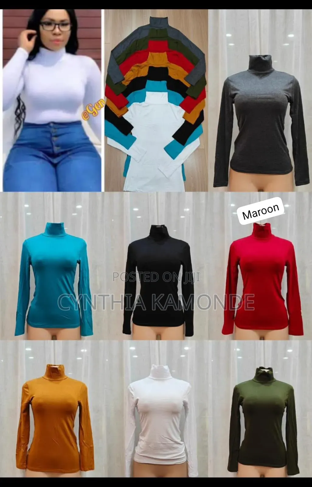 Turtle Neck Top