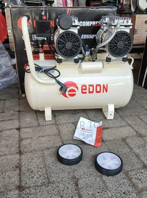 Edon Silent Compressor 50l With 2 Motors - main view