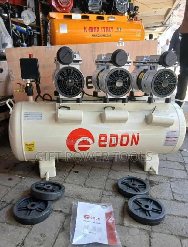 100l Edon Silent Comrade With 3 Motors/Best 100l Silent Compressor