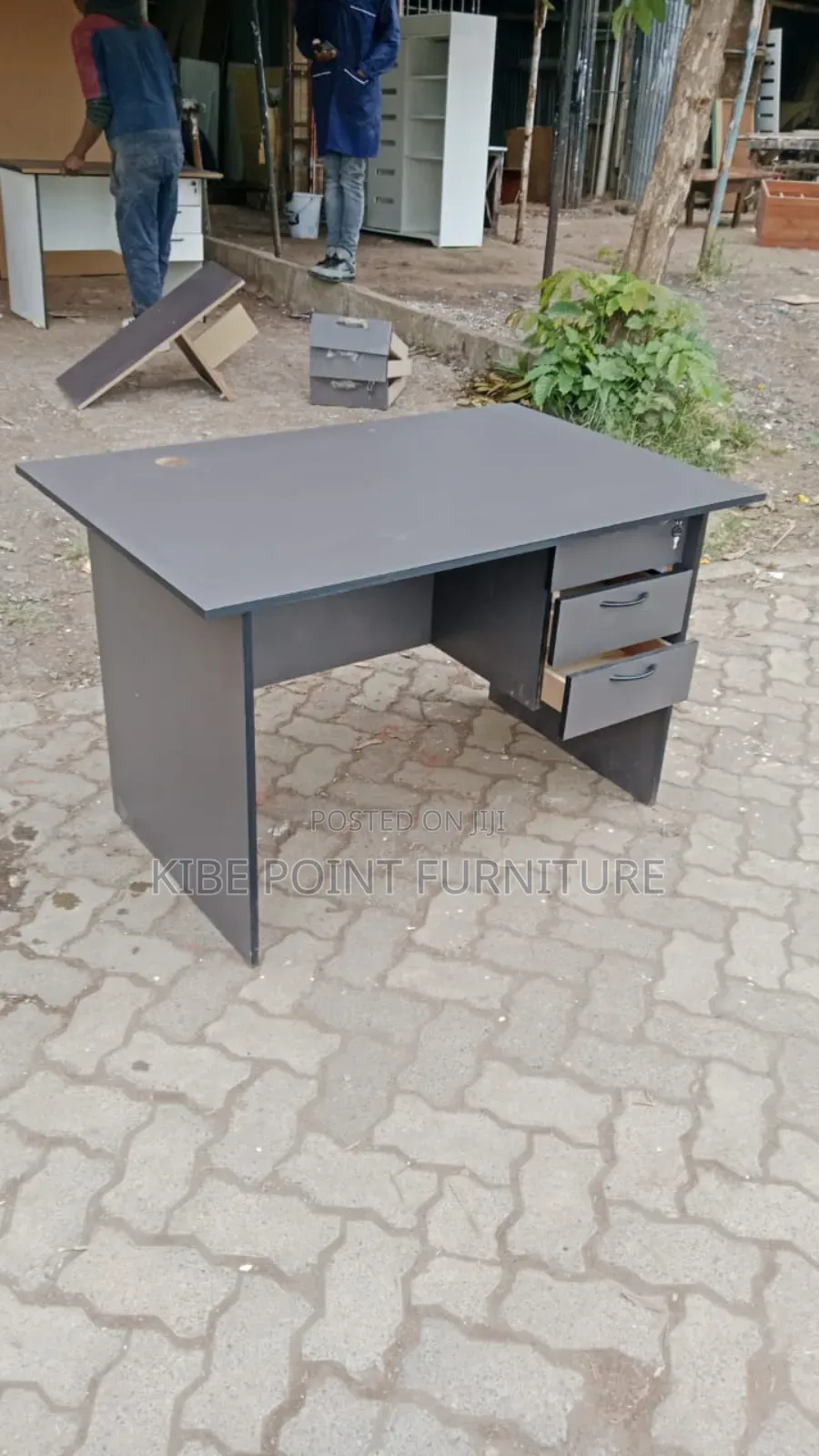 Office Desk 1.2m Grey