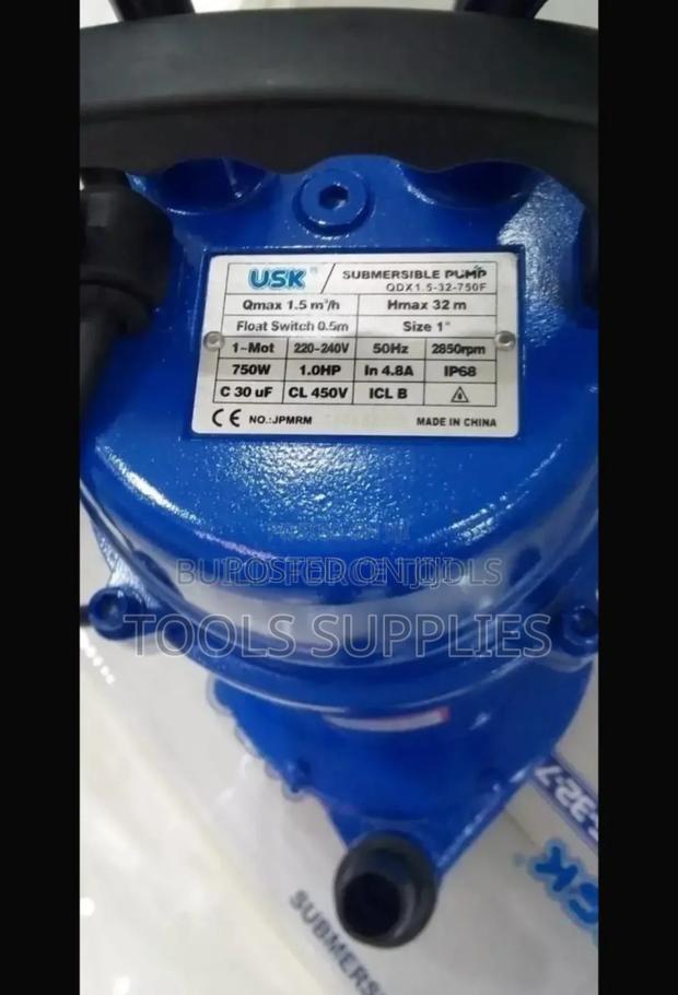 1.0hp Usk Submersible Pump With Float Switch - thumbnail 2
