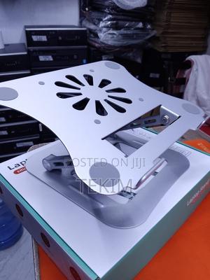 Ergonomic Laptop Stand With Cooling Fan V5.1 - For Home Office Study - main view