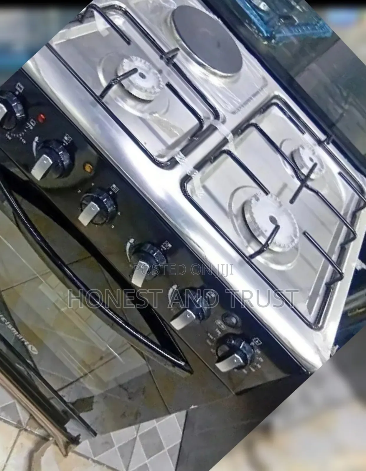 3 Gas Cooker + 1 Electric Cooker Volsmart Vsnm43ms