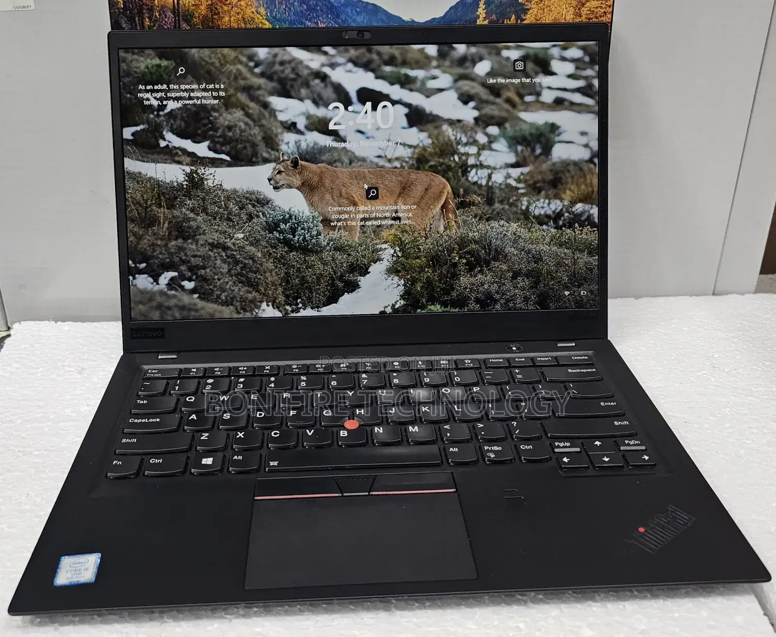 Laptop Lenovo ThinkPad X1 Carbon 8GB Intel Core i5 SSD 256GB