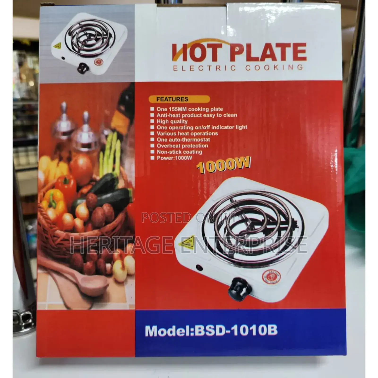 Electric Hot Coil Burner